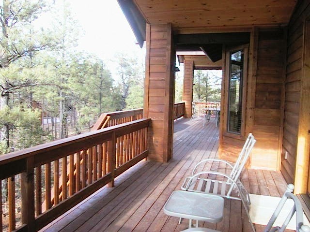 Property back deck